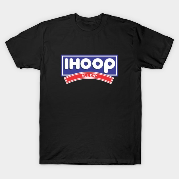 iHoop - All Day T-Shirt by BodinStreet